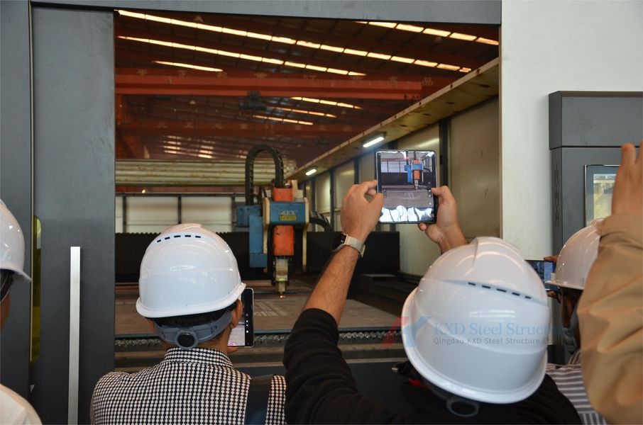Qingdao KXD Steel Structure Co., Ltd ligne de production du fabricant