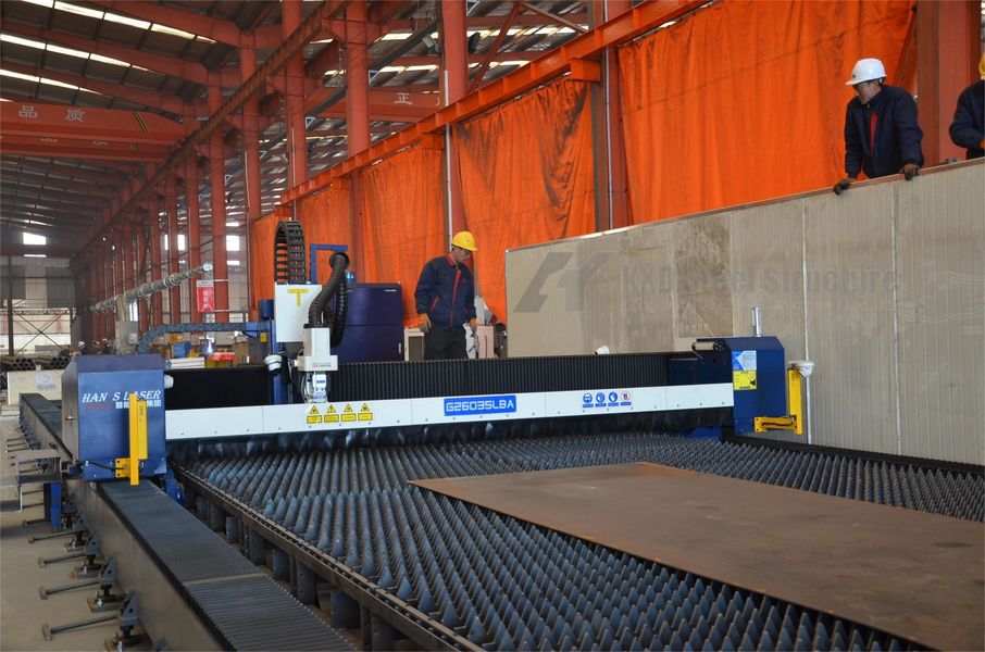 Qingdao KXD Steel Structure Co., Ltd ligne de production du fabricant