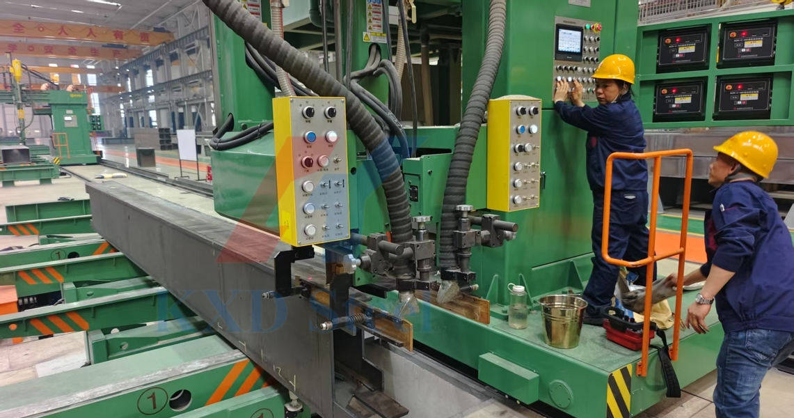 Qingdao KXD Steel Structure Co., Ltd ligne de production du fabricant