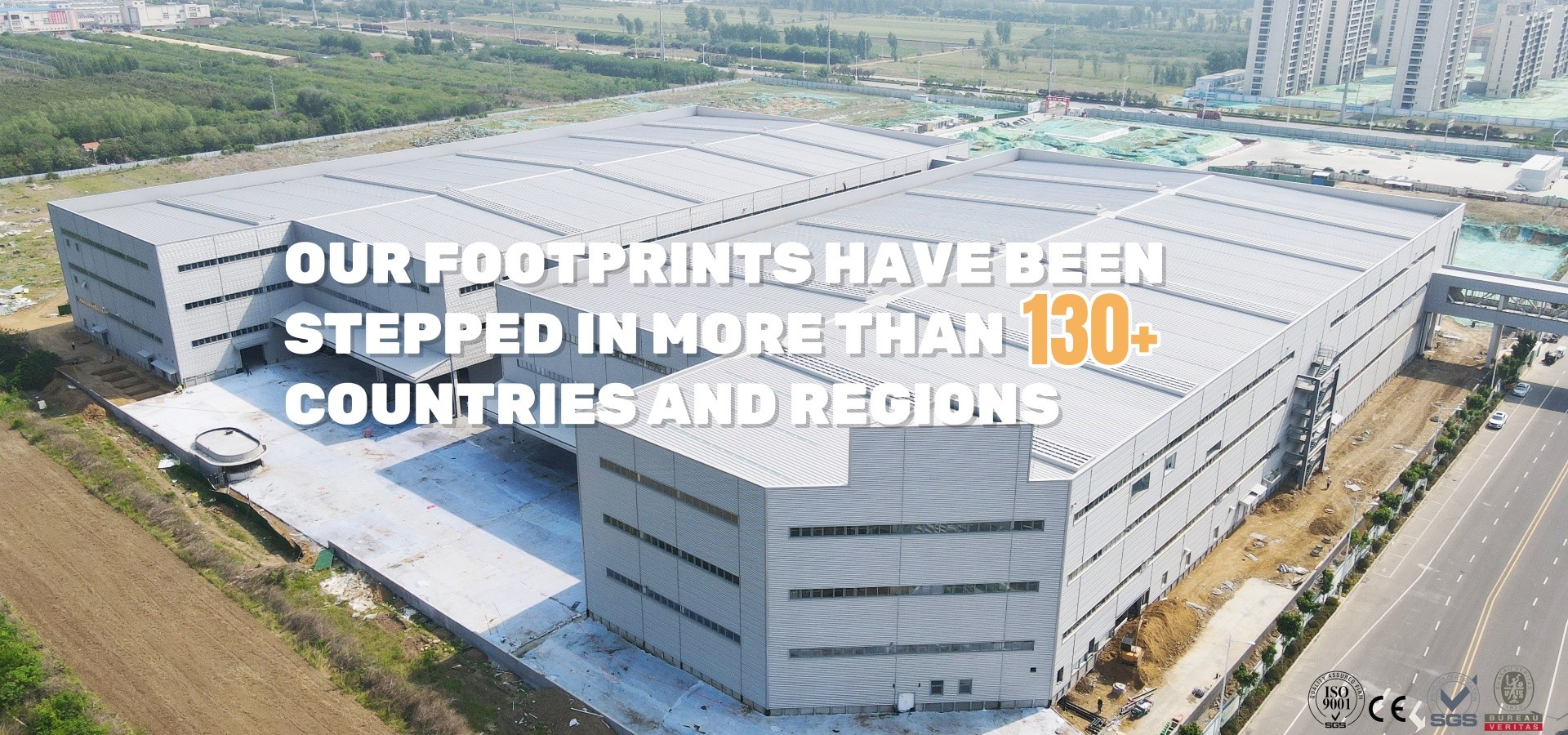 qualité Construction de structures en acier usine