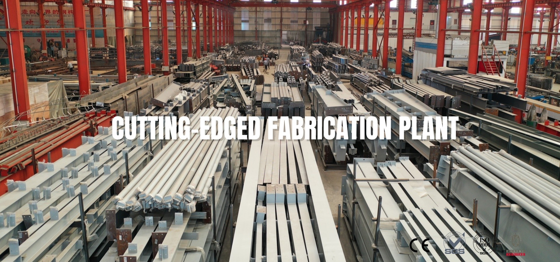 qualité Construction de structures en acier usine