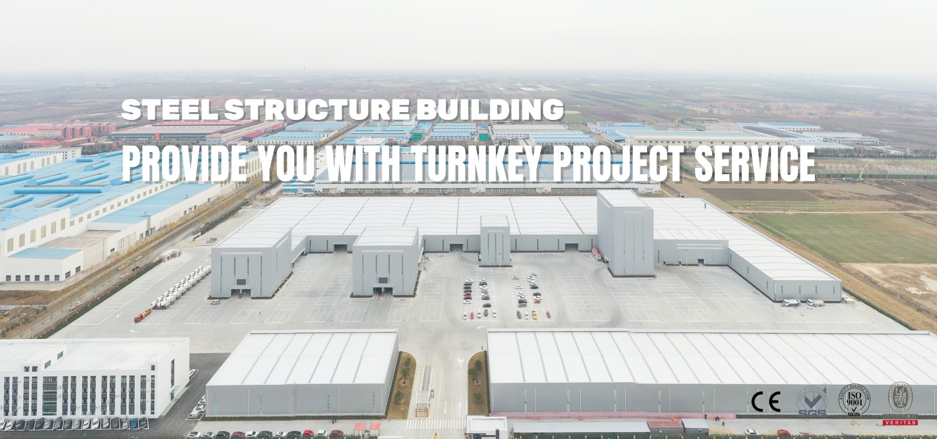 qualité Construction de structures en acier usine