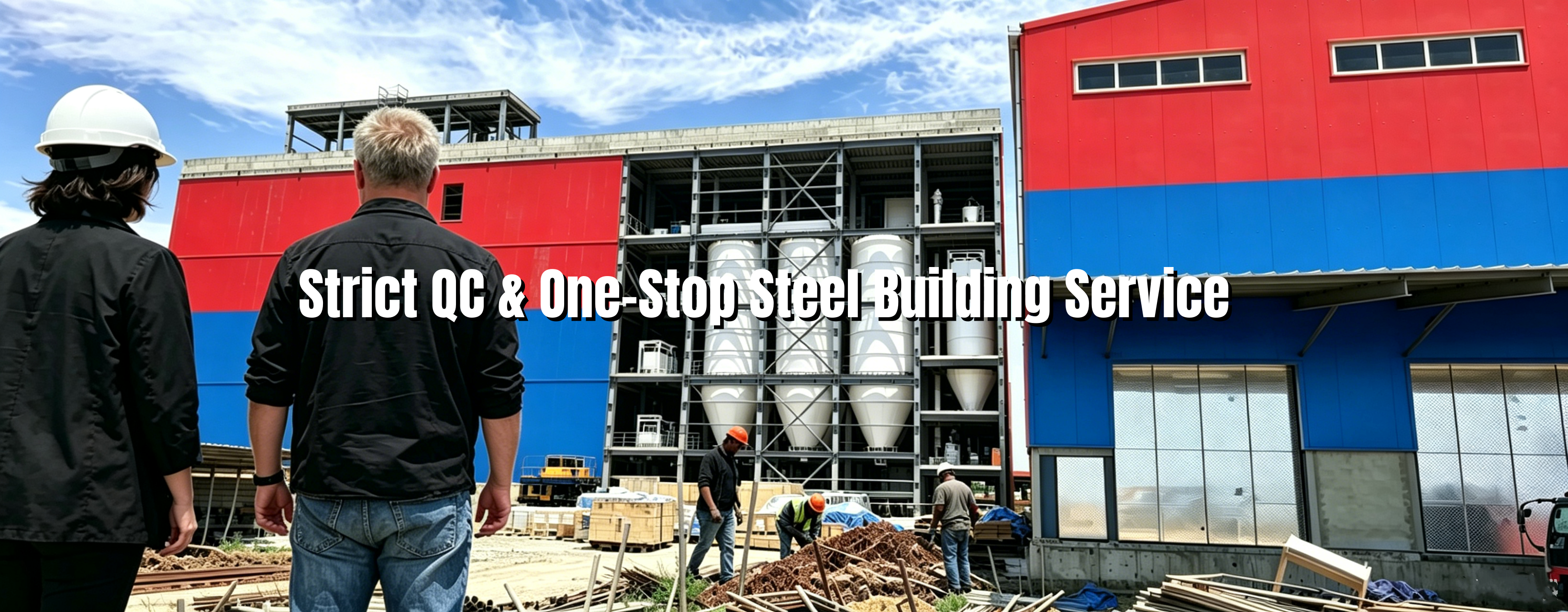 qualité Construction de structures en acier usine