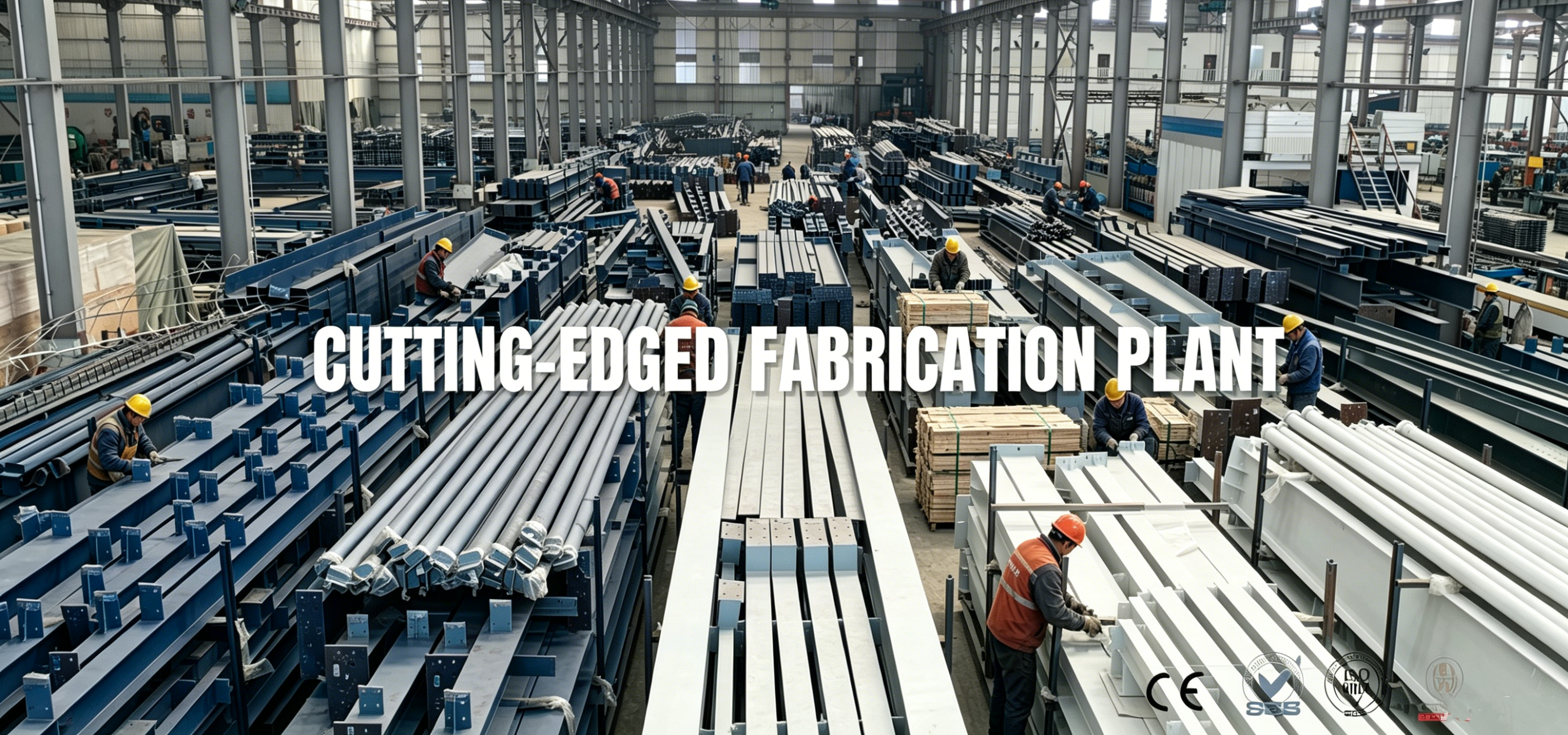 qualité Construction de structures en acier usine