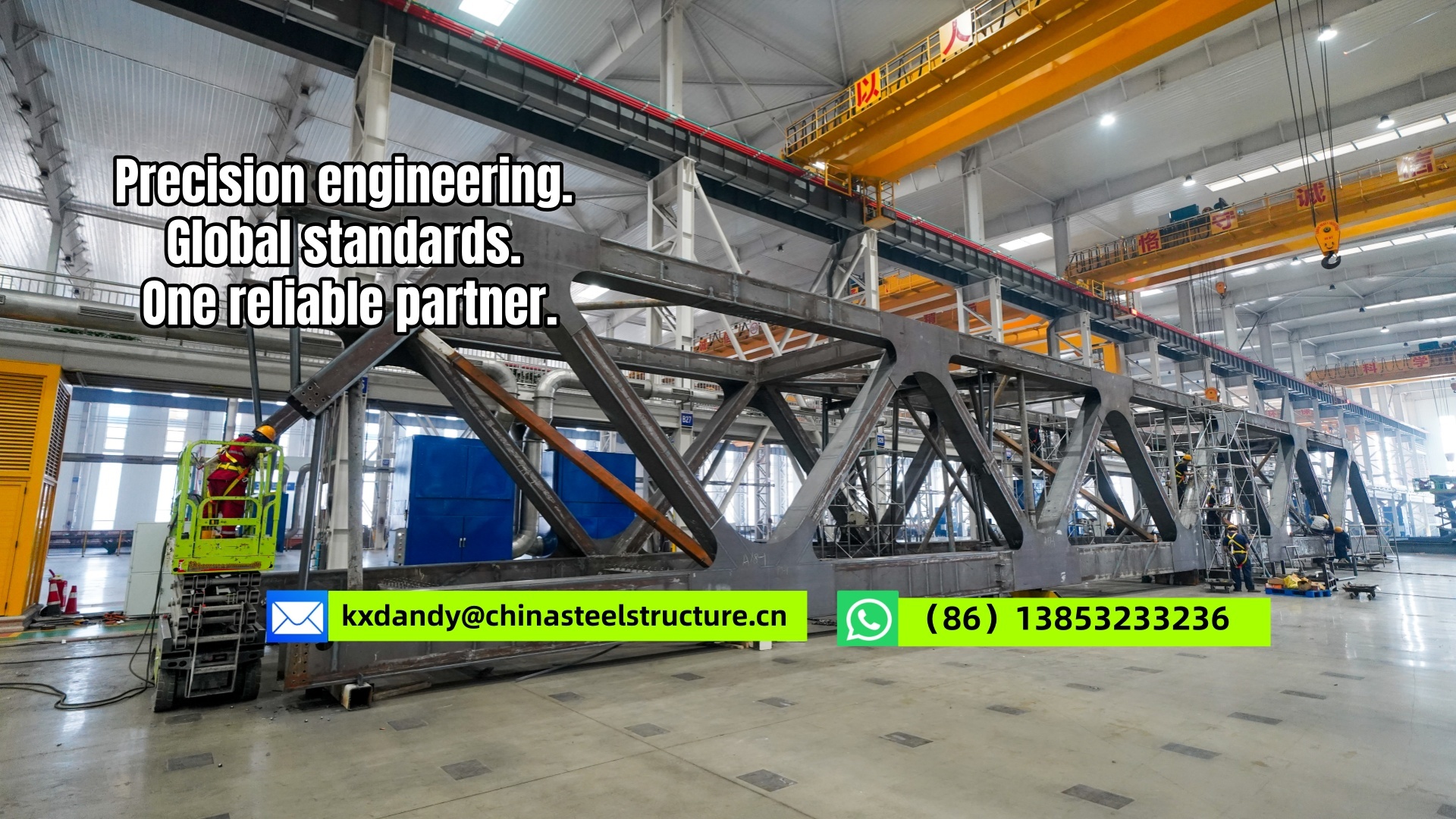 qualité Construction de structures en acier usine