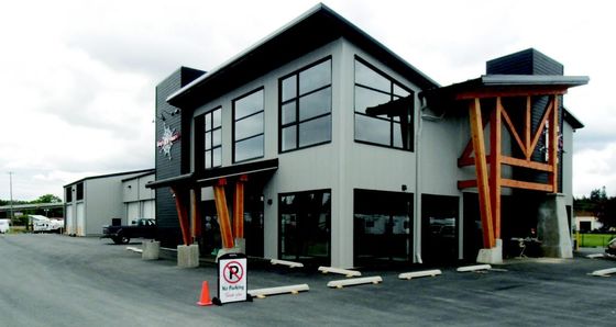 Construction de bâtiments en acier à grande hauteur préfabriqués modernes