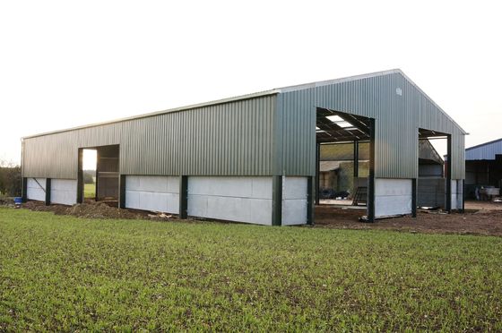 Construction de bâtiments industriels en acier préfabriqués