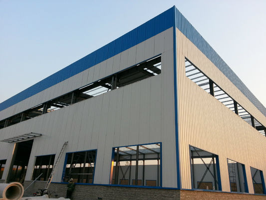Pré-ingénierie Construction métallique bâtiment anti-corrosif entrepôt structure en acier