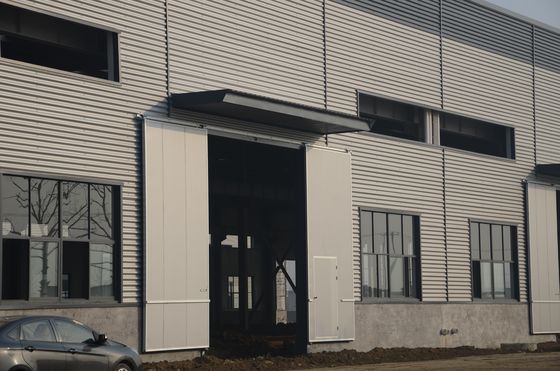 Couche ignifugée cadre en acier de jauge légère construction entrepôt de puits préfabriqué