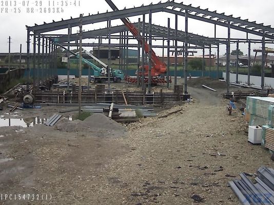Panneau en PU, cadre en acier entrepôts, chambre froide, bâtiment en métal préfabriqué
