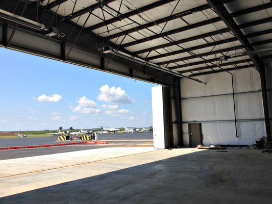 Construction commerciale de bâtiments en acier Hangar Hangar préfabriqués pour avions