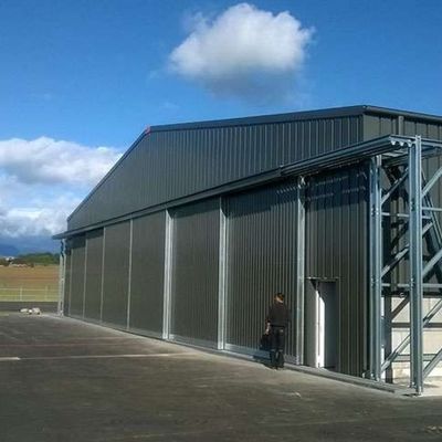 Structure en acier de grande hauteur bâtiment de hangar cadre métallique préfabriqué hangar sur mesure