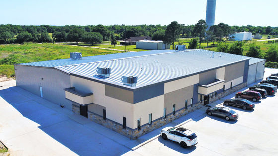 Construction de bâtiments commerciaux en acier préfabriqué