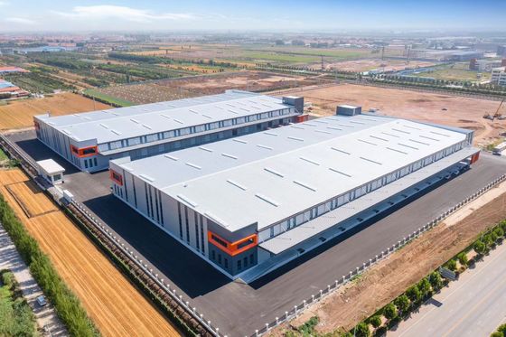 Entrepôt industriel atelier Structure préfabriquée en acier pour usine