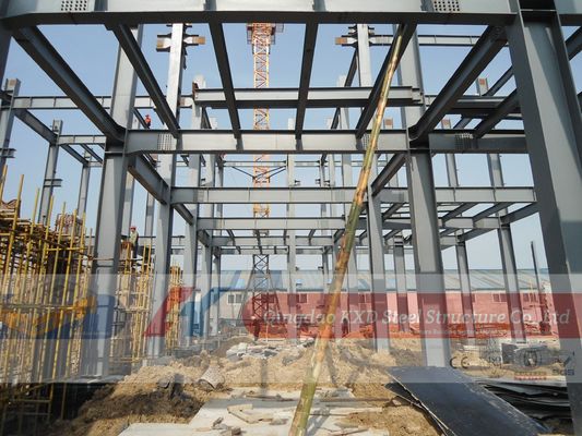 Construction de structure de cadre en acier abordable pour la construction métallique personnalisable