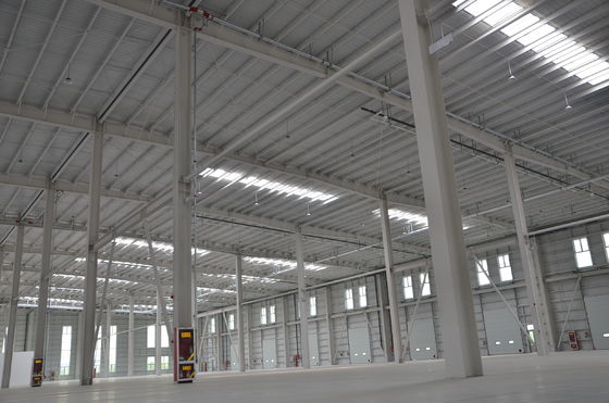 Édifices à cadre d'acier abordable / personnalisable pour les projets industriels préfabriqués à voie rapide