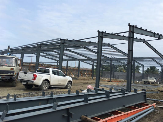 Constructions d'atelier métallique préfabriquées sur mesure avec ingénieur plus