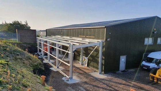 Fabrique Métal cadre d'espace entrepôt Peb Structure bâtiment commercial