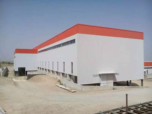 Résolution de stockage d'entrepôt de structure d'acier abordable et personnalisable pour les entreprises
