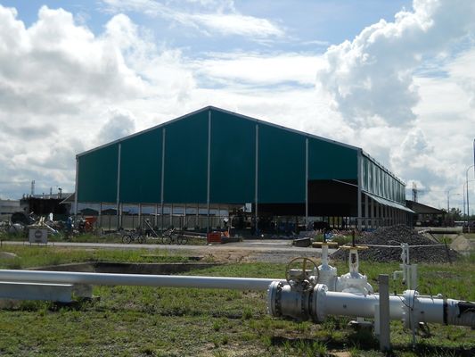 Assemblage rapide Construction industrielle galvanisée en acier léger préfabriqué