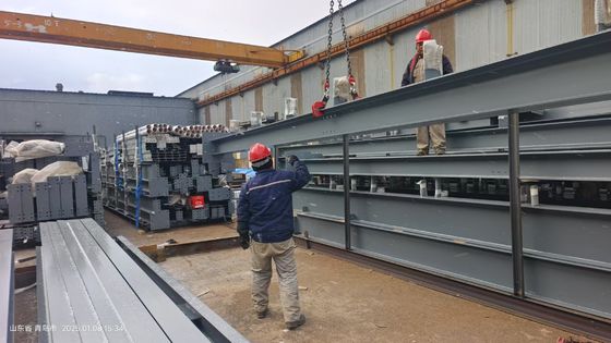 Entrepôt de structures métalliques en acier Installer un guide en ligne Assistance sur place Installer un bâtiment de structures en acier