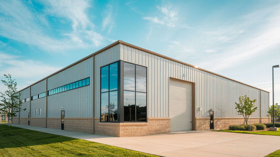 Structure métallique bâtiment préfabriqué bâtiment en acier immeuble de grande hauteur avec conception de modèle 3D