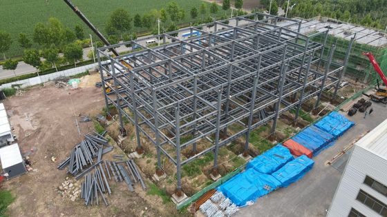 Entrepôt industriel préfabriqué de structure en acier KXD de conception commerciale