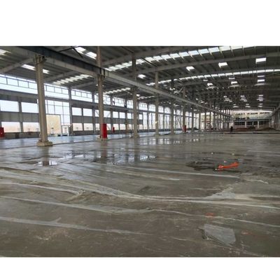Bleu/rouge/gris/blanc Finition Structure de cadre en acier Construction avec la production terminée Pour le soutien de l'installation directe