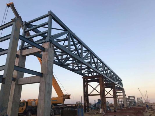 Pont en treillis modulaire en acier pour la construction Accès temporaire Durable