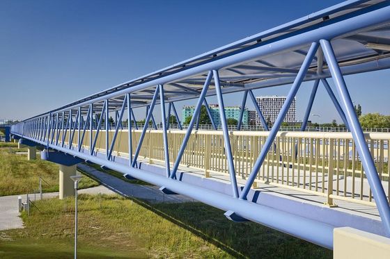 Pont de marche en acier galvanisé à chaud pour passerelles piétonnes