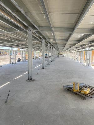 Appareil de stockage en acier préfabriqué