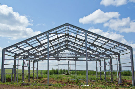 Structure en acier industriel Entrepôt métallique préfabriqué