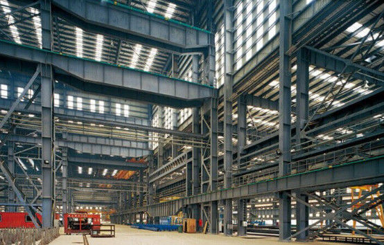 Q355B sur mesure Pré-construit Modulaire Préfabriqué Entrepôt industriel Structure en acier Construction de bâtiments