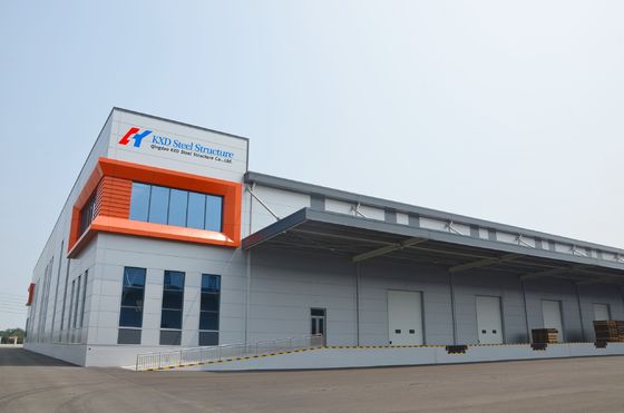Immeubles de bureaux commerciaux en acier préfabriqués, résistants au feu et aux tremblements de terre, installés rapidement