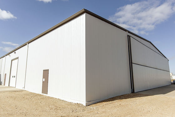 Construction de bâtiments d'entrepôts en acier préfabriqués