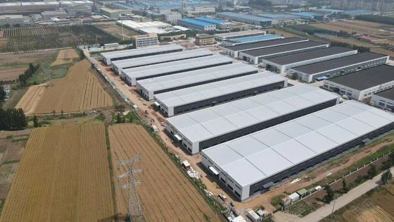 Zone de distribution de stockage logistique préfabriqué en acier