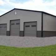 Construction de bâtiment d'abri de garage préfabriqué en acier pour diverses voitures