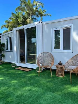 Maisons de conteneurs d'expédition modulaires extensibles et pliables préfabriquées et mobiles