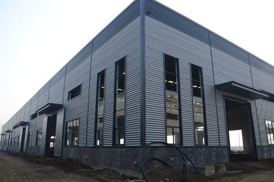 Bâtiment en structure d'acier préfabriqué à livraison rapide, testé par SGS / BV / ITS, concepteur et fabricant chinois