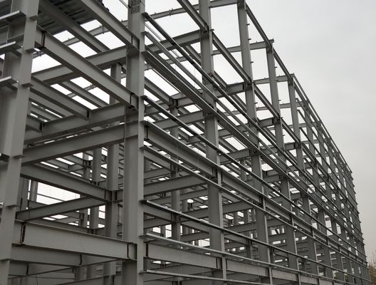 Entrepôts d'ateliers en structure d'acier préfabriquée, bâtiments commerciaux personnalisés