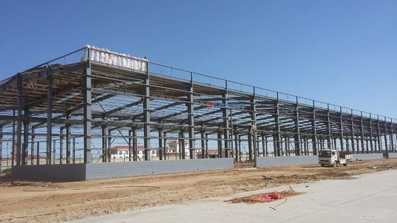 Q355B Cadre en acier de structure pour entrepôts industriels