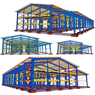 Construction métallique bâtiment préfabriqué acier bâtiment d'entrepôt