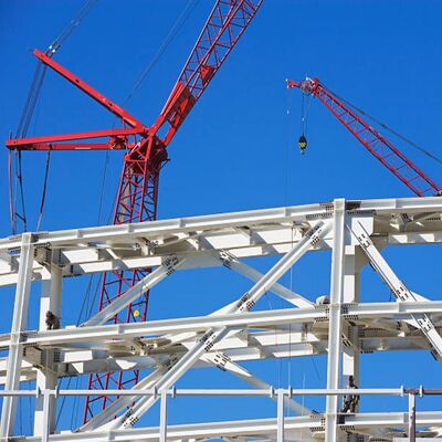 Coût d'installation rapide Bâtiment en acier économique avec ossature en acier haute résistance