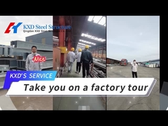 Bâtiment d'appartements à cadre en acier moderne Centre commercial préfabriqué Bâtiments d'entrepôts métalliques